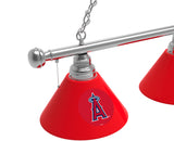 Los Angeles Angels 3 Shade MLB Baseball Billiard Table Light