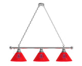 Los Angeles Angels 3 Shade MLB Baseball Billiard Table Light