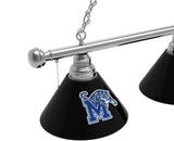 Memphis Billiard Light | UM Tigers 3 Shade Pool Table Light