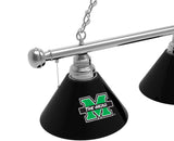 Marshall Billiard Light | Thundering Herd 3 Shade Pool Table Light