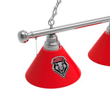 New Mexico Billiard Light | UNM Lobos 3 Shade Pool Table Light