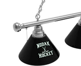 North Dakota Nodak Hockey Billiard Light | UND 3 Shade Pool Table Light Nodak Hockey