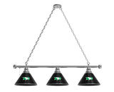 North Dakota Billiard Light | UND 3 Shade Pool Table Light