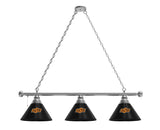 Oregon State Billiard Lamp | OAU Beavers 3 Shade Pool Table Light