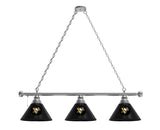 Pittsburgh Penguins Billiard Lamp | Hockey 3 Shade Pool Table Light