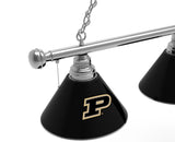 Purdue Billiard Lamp | Boilermakers 3 Shade Pool Table Light