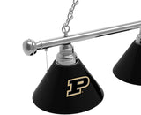Purdue Billiard Lamp | Boilermakers 3 Shade Pool Table Light