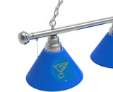 St. Louis Blues Billiard Lamp | Hockey 3 Shade Pool Table Light