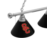 Southern California Billiard Lamp | USC 3 Shade Pool Table Light
