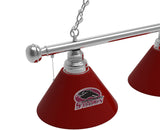 Southern Illinois Billiard Lamp | SIU Salukis 3 Shade Pool Table Light