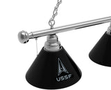 US United States Space Force Billiard Lamp | US United States Space Force 3 Shade Pool Table Light