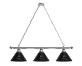 US United States Space Force Billiard Lamp | US United States Space Force 3 Shade Pool Table Light