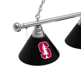 Stanford Billiard Lamp | SU Cardinals 3 Shade Pool Table Light
