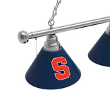 Syracuse Billiard Lamp | SU Orange 3 Shade Pool Table Light
