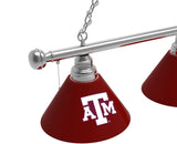 Texas A&M Billiard Lamp | Texas A&M Aggies 3 Shade Pool Table Light