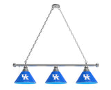 Kentucky Wildcats UK 3 Shade Billiard Table Light