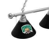Ohio Billiard Lamp | UO Bobcats 3 Shade Pool Table Light