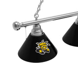 Wichita State Billiard Lamp | WSU Shockers 3 Shade Pool Table Light