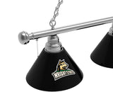 Wright State Billiard Lamp | WSU Raiders 3 Shade Pool Table Light