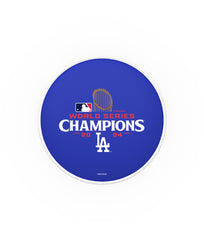 Los Angeles Dodgers 2024 World Series Champions Seat Cover | MLB Los Angeles Dodgers Bar Stool Seat Cover