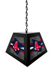 Boston Red Sox Pendant Box Light, Bar Light and Billiard Light