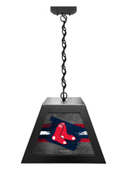 Boston Red Sox Pendant Box Light, Bar Light and Billiard Light