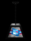 New York Rangers Pendant Box Light, Bar Light and Billiard Light