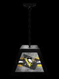 Pittsburgh Penguins Pendant Box Light, Bar Light and Billiard Light