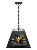 Pittsburgh Penguins Pendant Box Light, Bar Light and Billiard Light