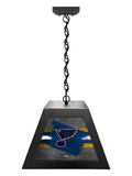 St Louis Blues Pendant Box Light, Bar Light and Billiard Light