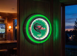 15" Alabama Birmingham Blazers Neon Clock