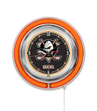 15" Anaheim Ducks Neon Clock