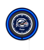 University of North Florida 15" Black Case Neon Clock
