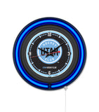 Utah Hockey Club Black Case Neon Clock