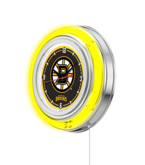 15" Boston Bruins Neon Clock