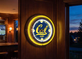 15" Cal Bears Neon Clock