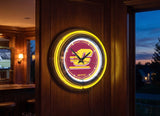 15" Central Michigan Chippewas Neon Clock