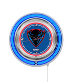 15" DePaul Blue Demons Neon Clock