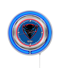 DePaul University Blue Demons Officially Licensed Logo 15" Neon Clock 
