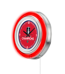 15" Florida Panthers 2025 Stanley Cup Neon Clock