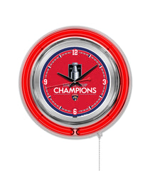 15" Florida Panthers 2025 Stanley Cup Neon Clock
