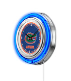 15" University of Florida Gators Neon Clock