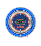 15" University of Florida Gators Neon Clock