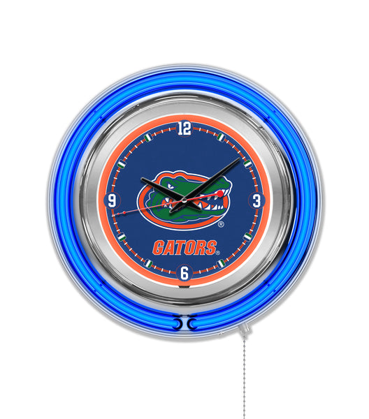 15" University of Florida Gators Neon Clock