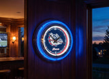 15" Gonzaga Bulldogs Neon Clock