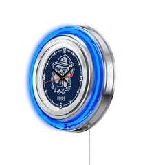 15" Georgetown University Hoyas Neon Clock | Hoyas Retro Neon Clock