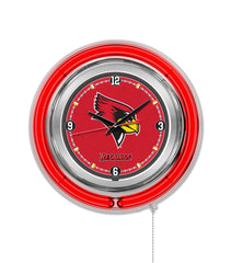 15" Illinois State Redbirds Neon Clock | Redbirds Retro Neon Clock