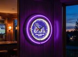 15" James Madison Dukes Neon Clock