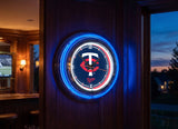15" Minnesota Twins Neon Clock