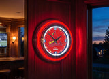 15" St. Louis Cardinals Neon Clock